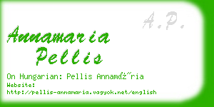 annamaria pellis business card